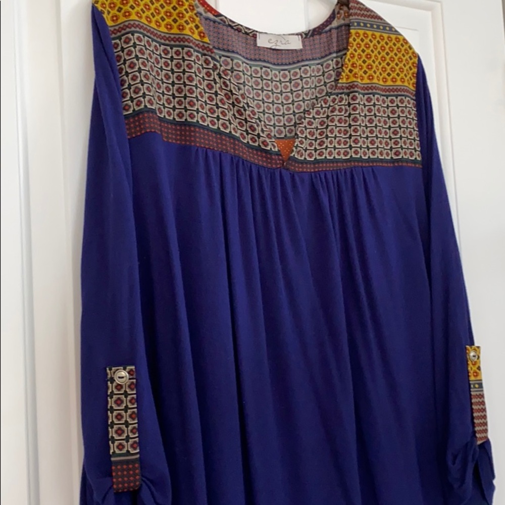 2X Ezra stitch fix euc top